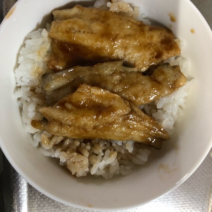 セイゴの蒲焼き丼